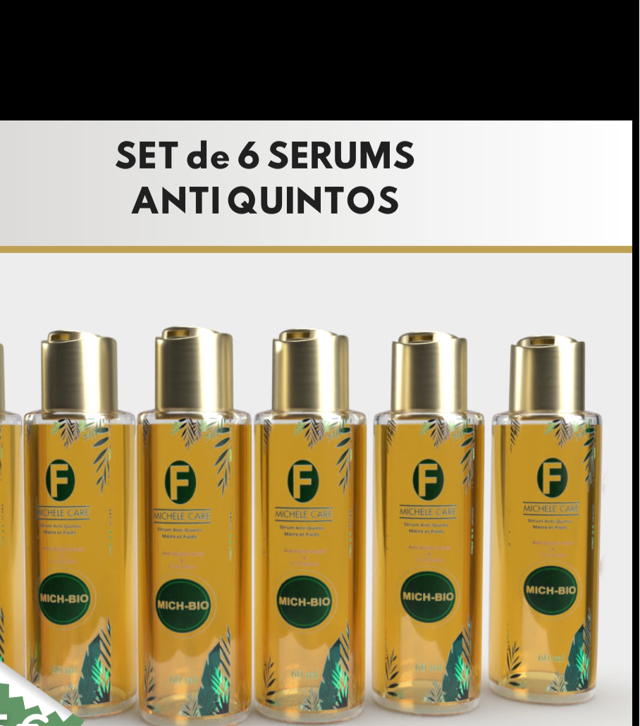 Pack of 6 Anti-Quintos Hands and Feet Serums - Intensive Care
