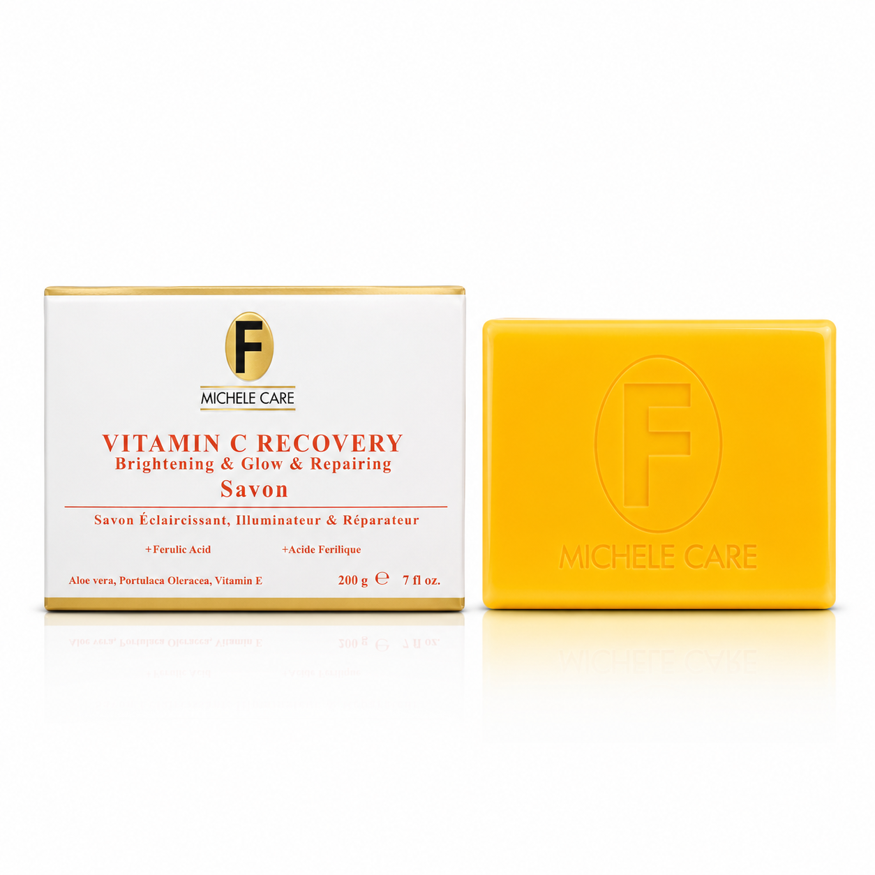 Savon Vitamin C Recovery – Éclat, Uniformité & Peau Lumineuse