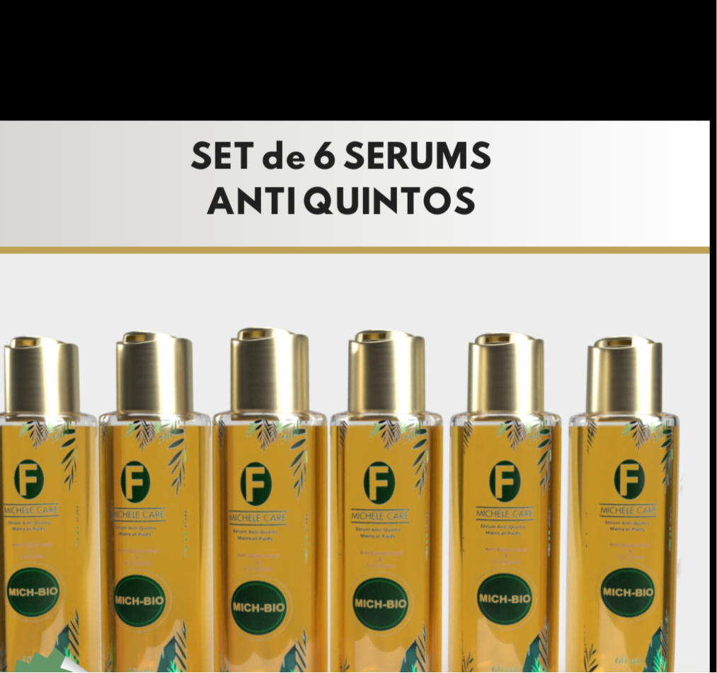 Pack of 6 Anti-Quintos Hands and Feet Serums - Intensive Care