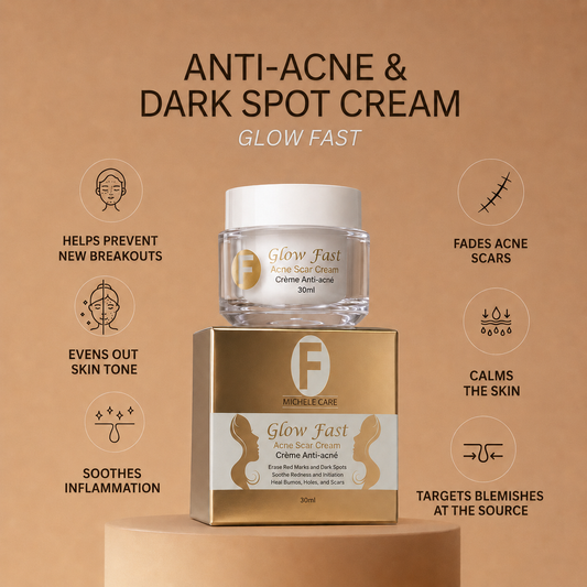 Crème Anti-Acné Glow Fast