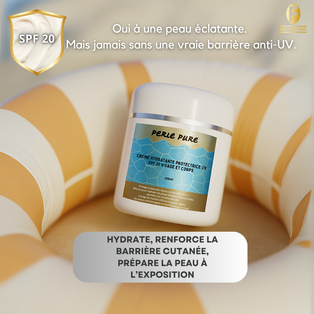 CREME HYDRATANTE PROTECTRICE UV SPF 20 VISAGE ET CORPS 200ml