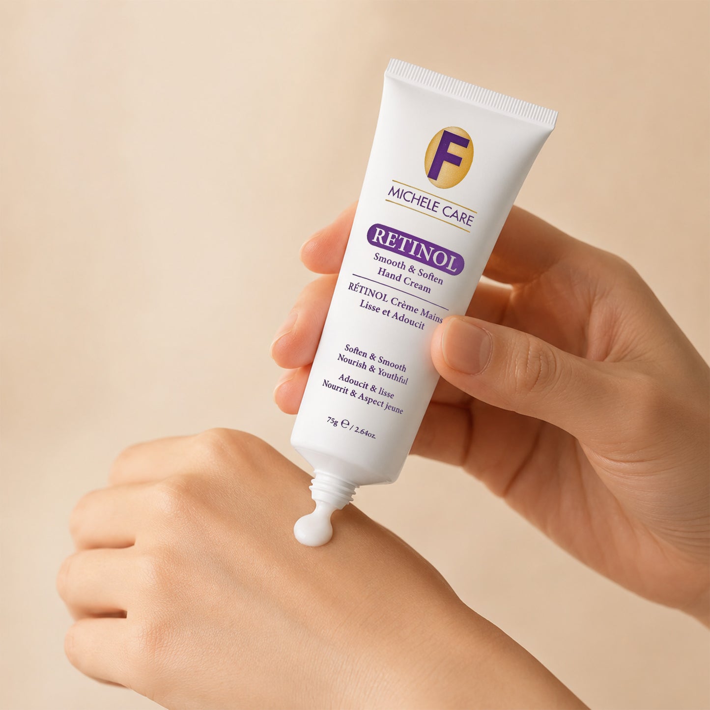 Crème mains au rétinol – michele care