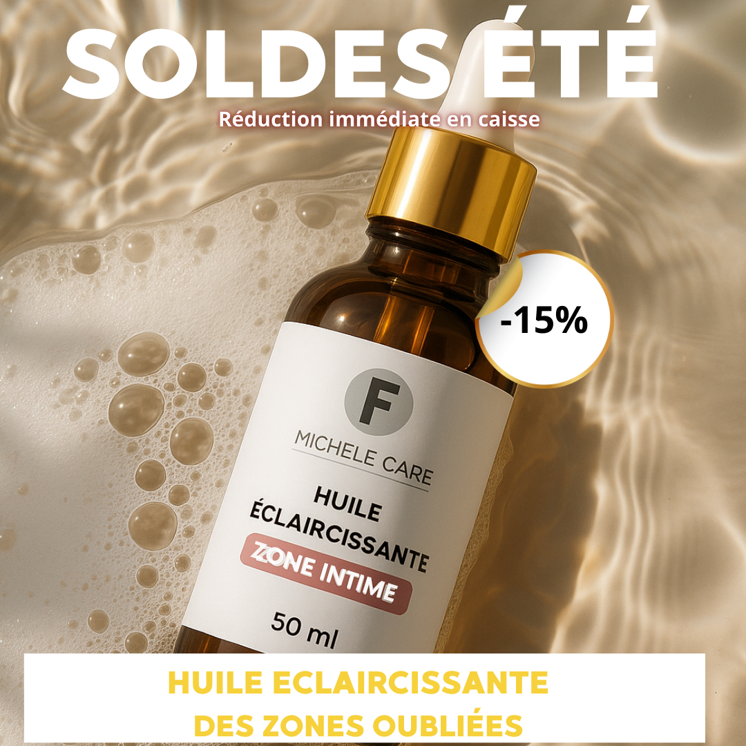 Huile Éclaircissante Zone Intime
