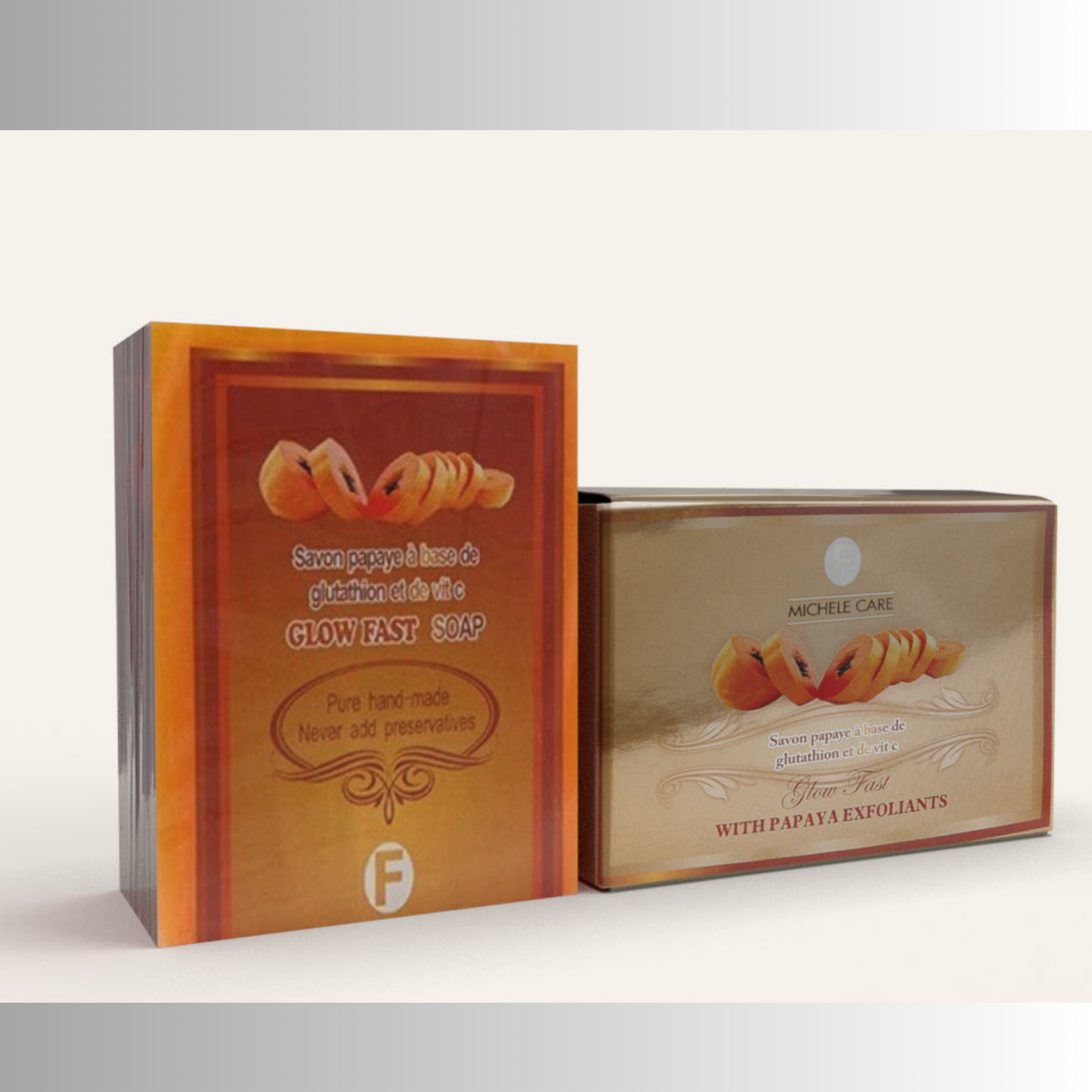 PAPAYA SOAP WITH GLUTATHIONE AND VITAMIN C 130g