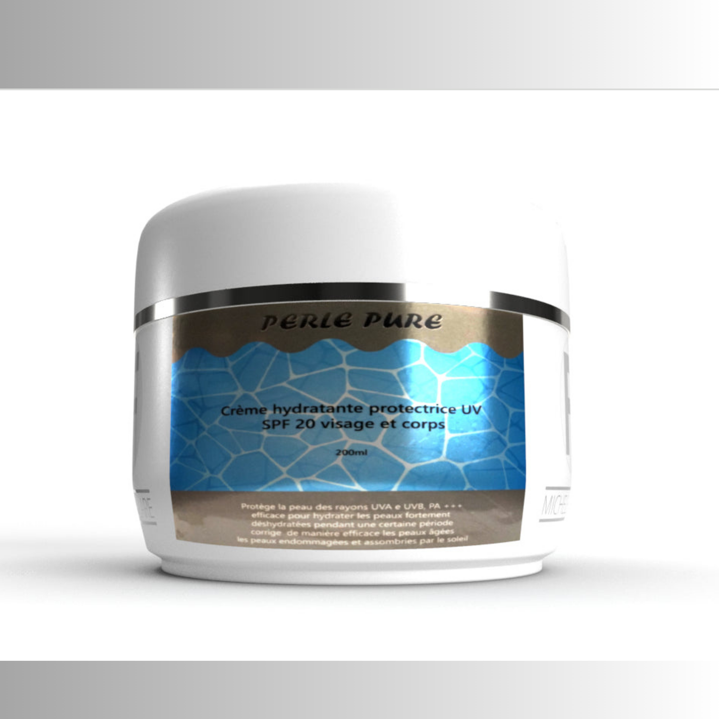 UV PROTECTIVE MOISTURIZING CREAM SPF 20 FACE AND BODY 200ml