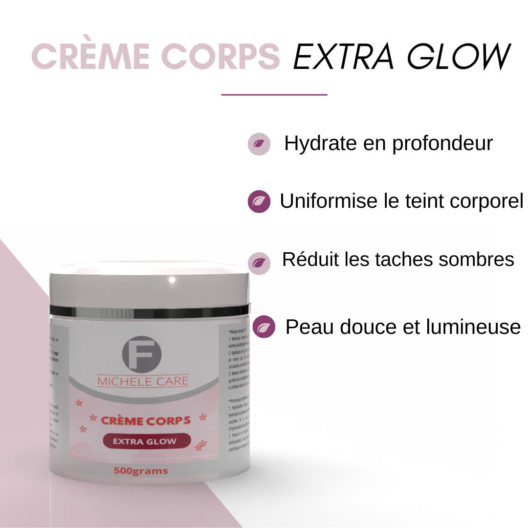 Extra Glow Brightening and Unifying Body Cream