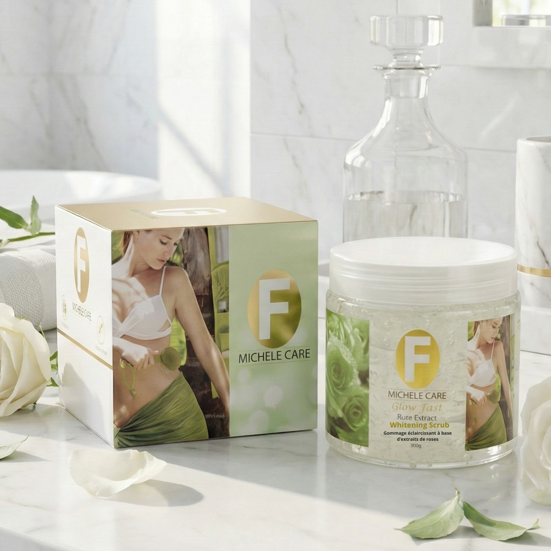 Gommage eclaircissant à l’Extrait de Rose