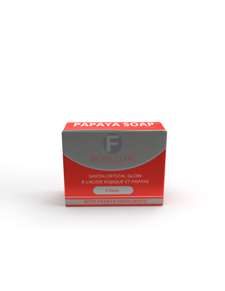 Crystal Glow Kojic Acid and Papaya Lightening Soap