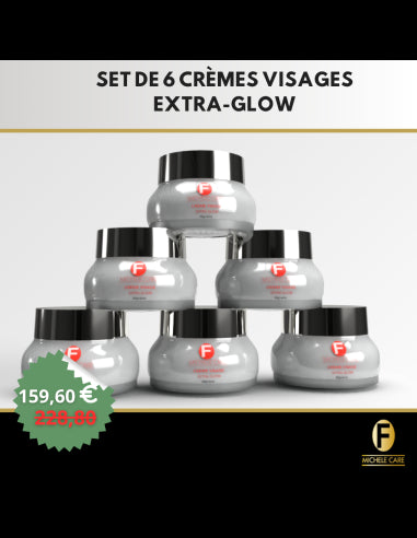 Set de 6 Crèmes Visage Boostantes