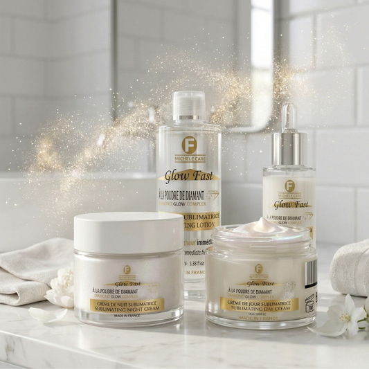 Gamme Sublimatrice à la Poudre de Diamant – Glow Fast