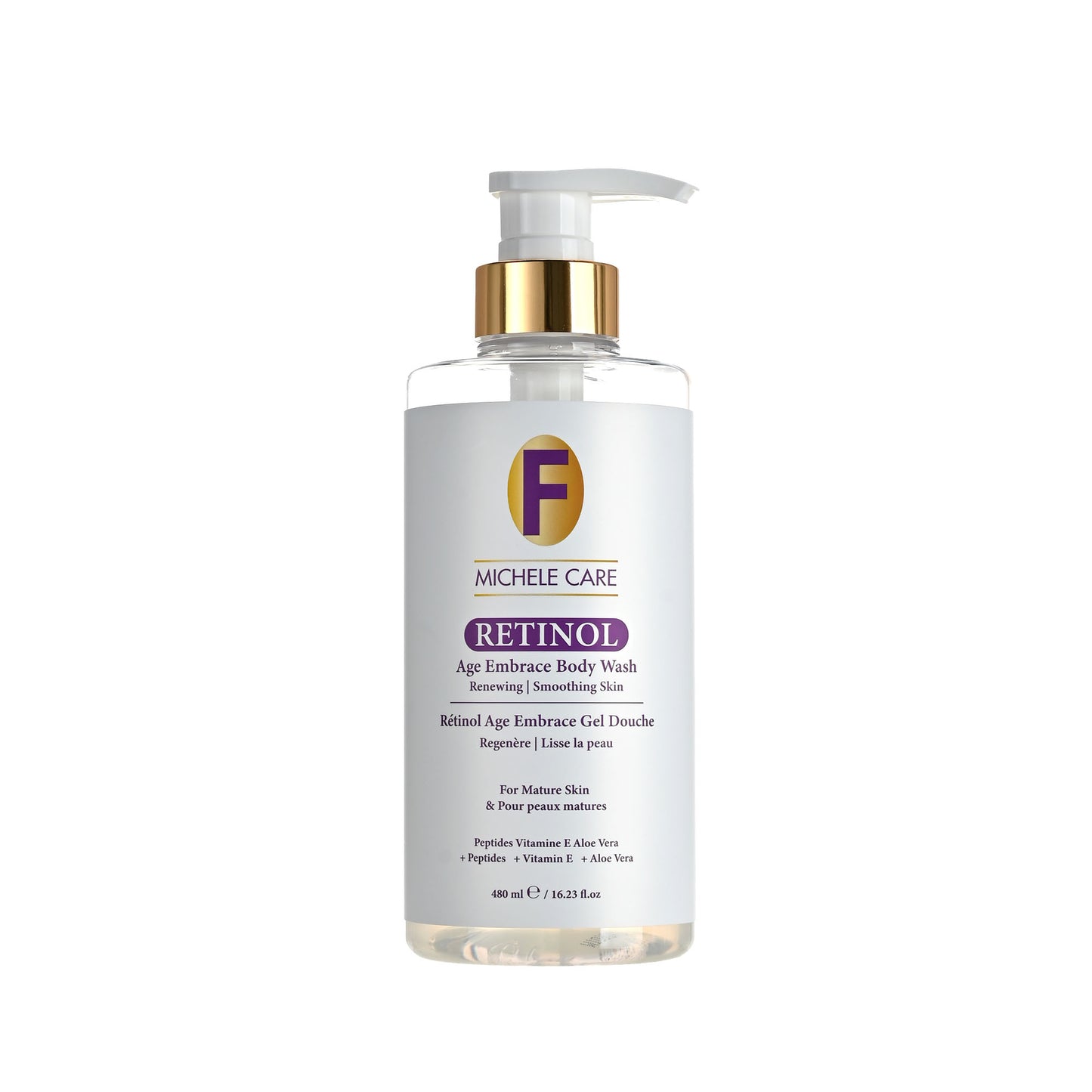 Gel douche au rétinol 480 ml