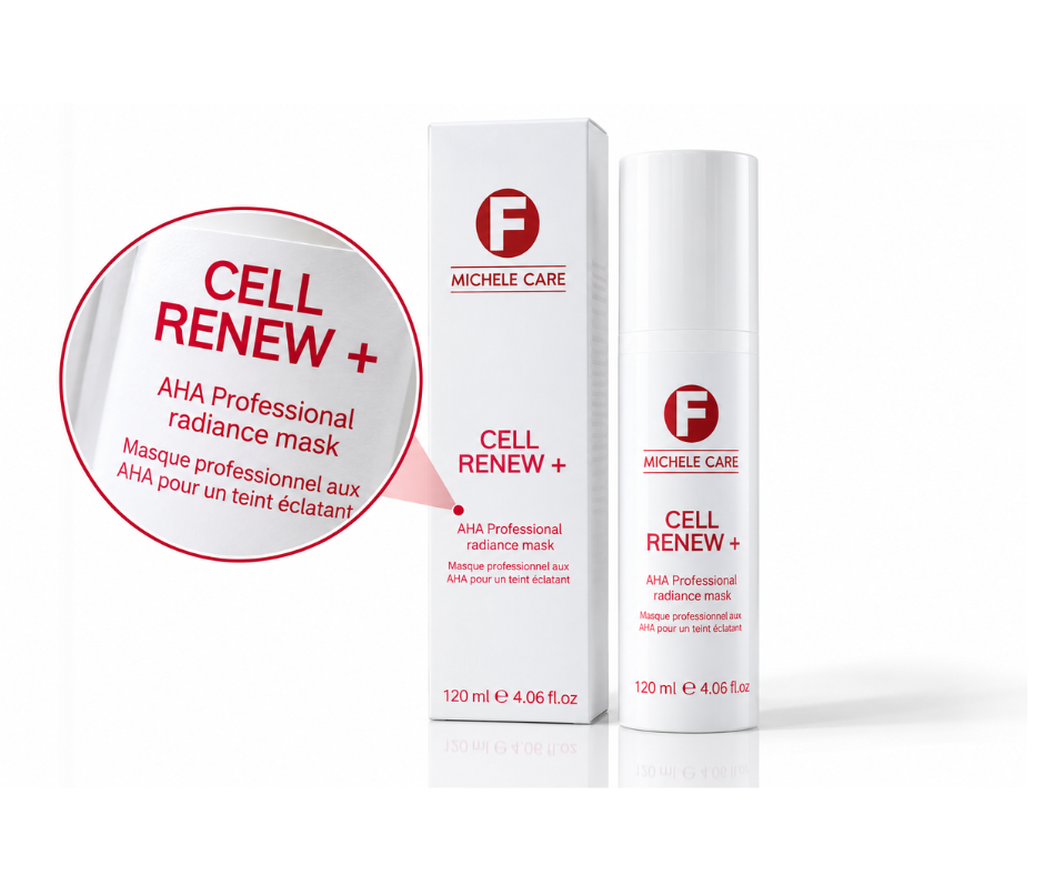 CELL RENEW+ – Masque Visage Éclat aux AHA – 120 ml