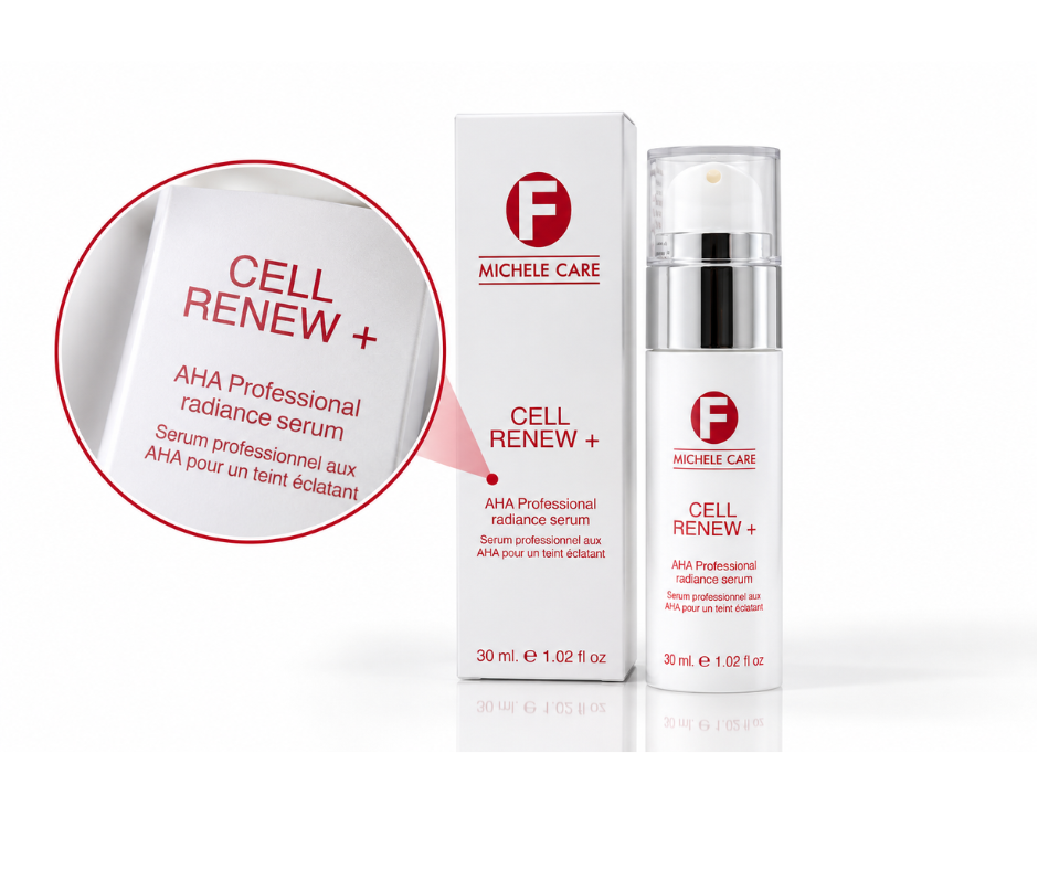CELL RENEW+ – Sérum Visage Régénérant aux AHA – 30 ml