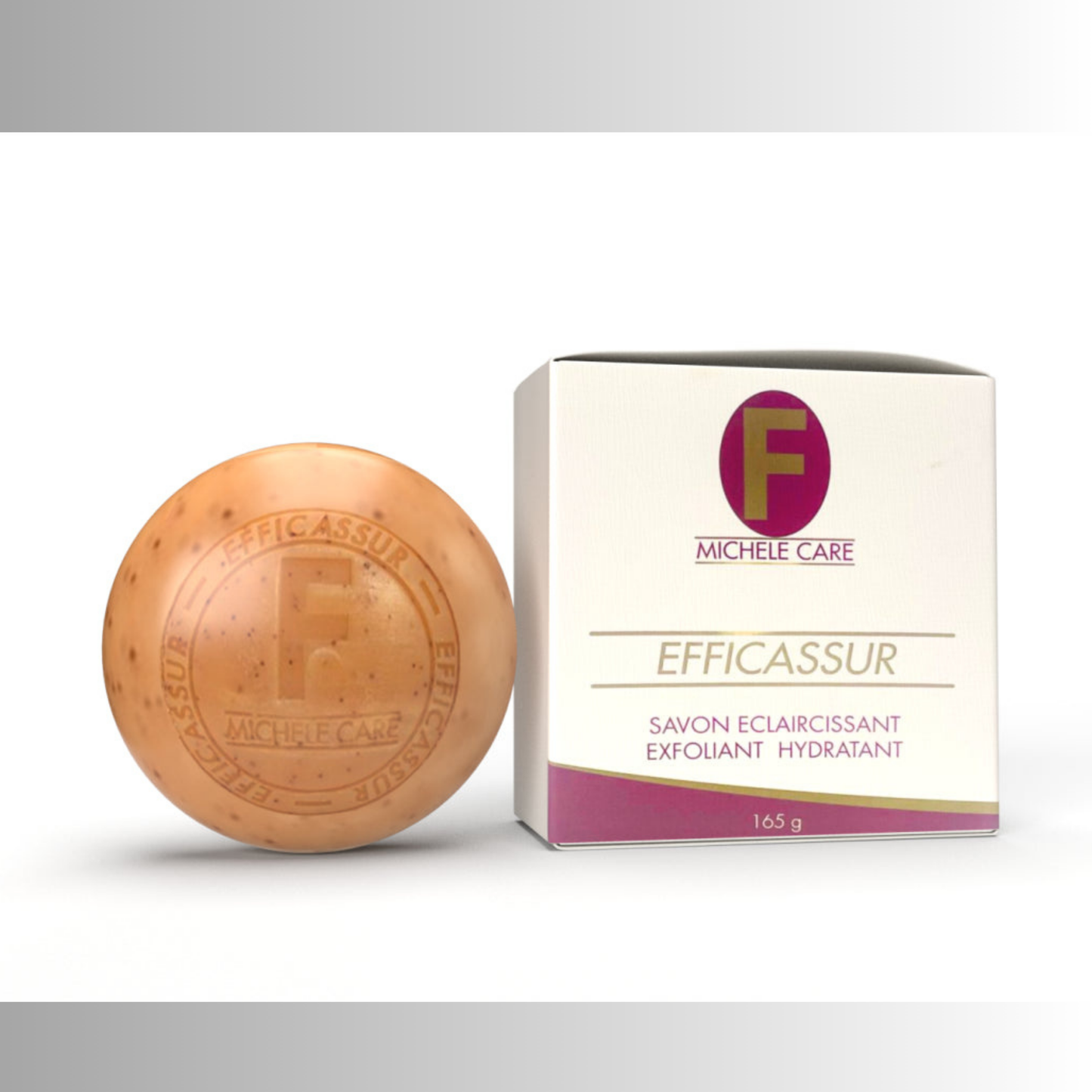 EFFICASSUR SAVON ECLAIRCISSANT EXFOLIANT HYDRATANT 165 gr