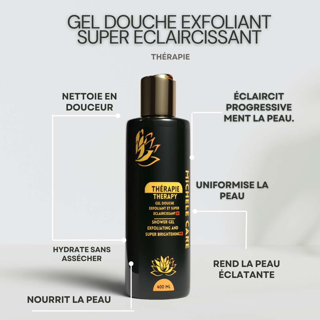 Gel de Douche Exfoliant Eclaircissant