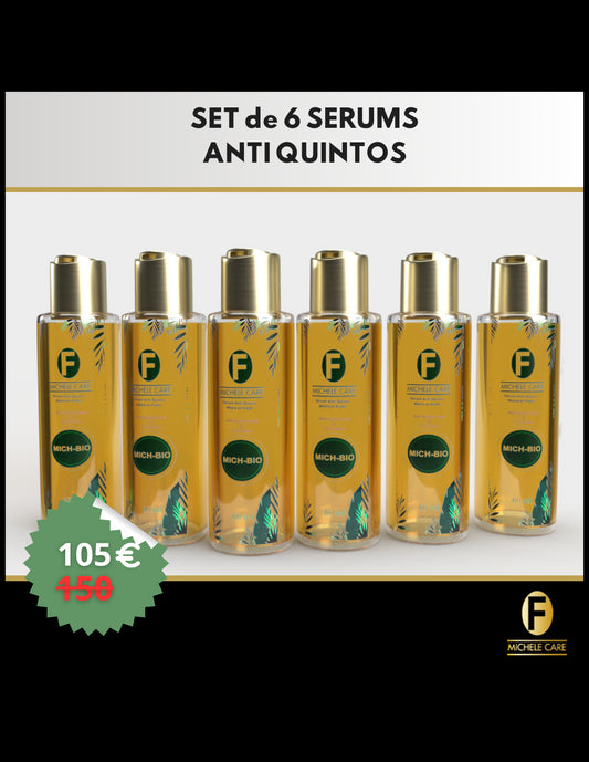 Pack of 6 Anti-Quintos Hands and Feet Serums - Intensive Care